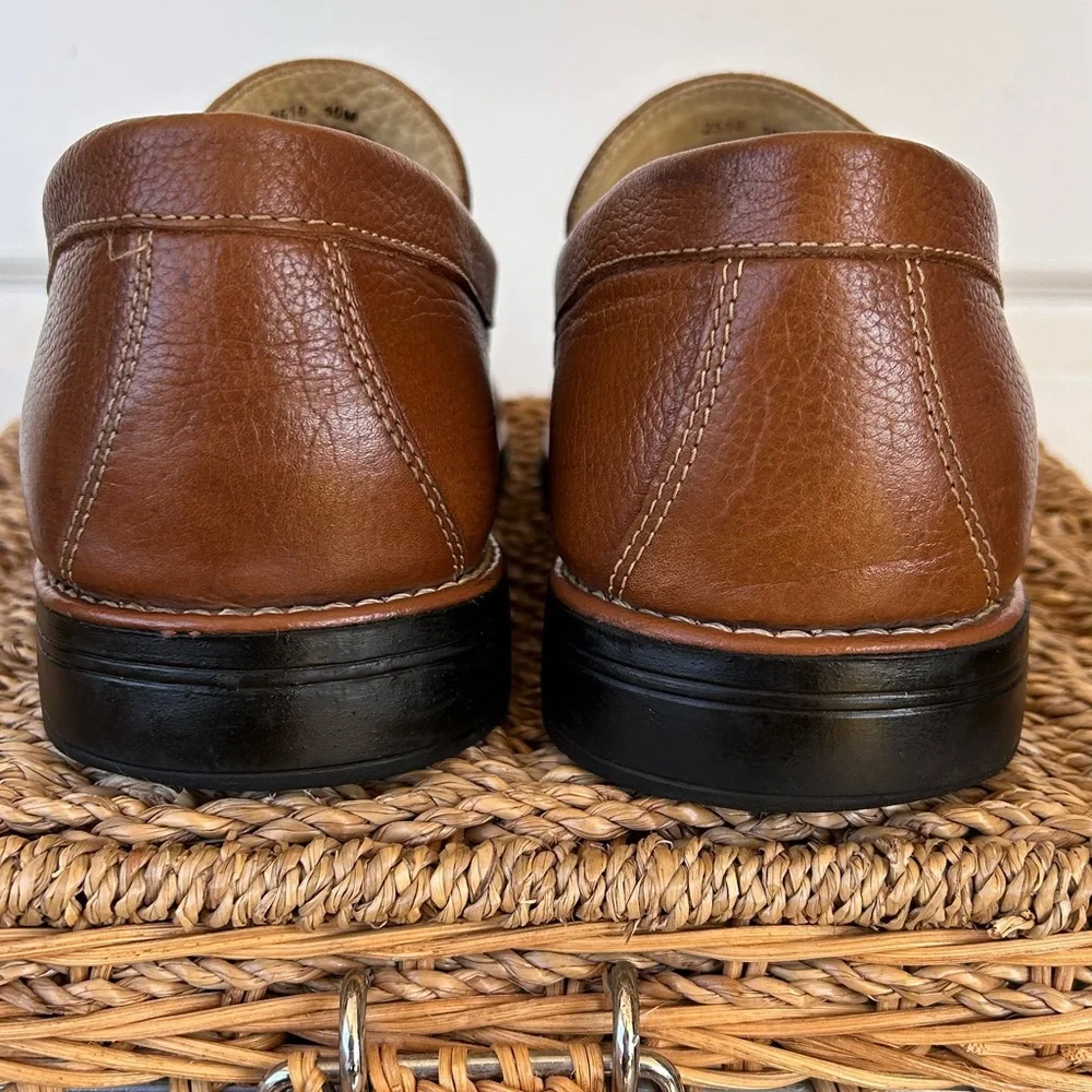 Santo Triana Men’s Leather Penny Loafers‎ Slip On Size 10M